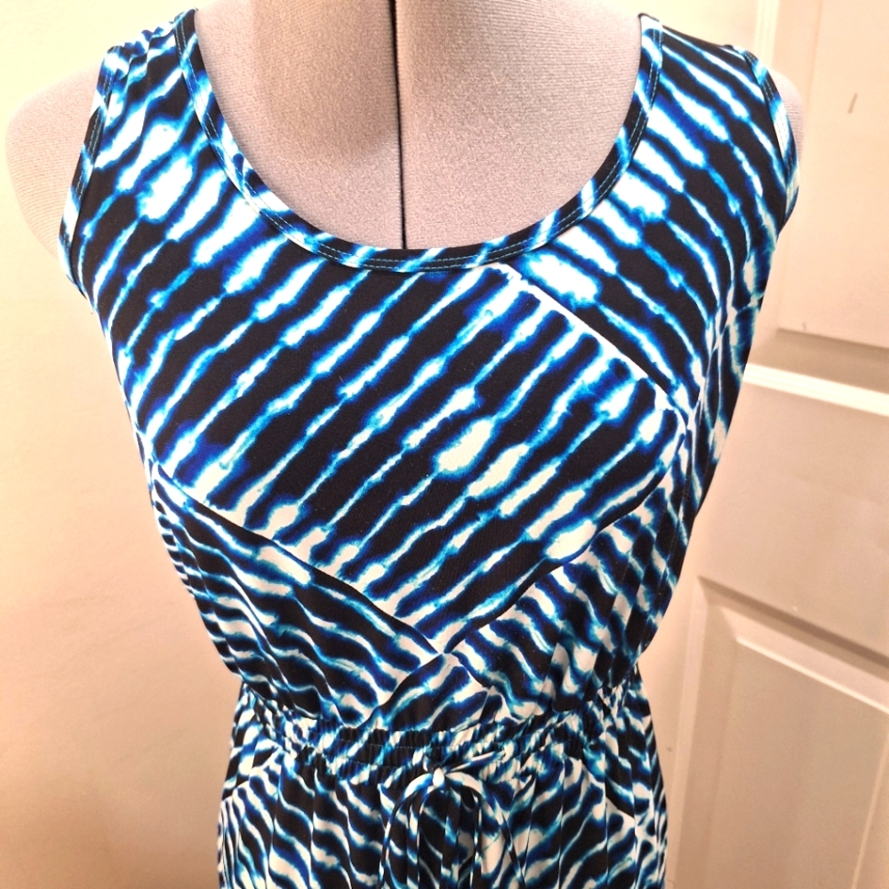 Calvin Klein Tie Dyed Maxi Dress Size 4